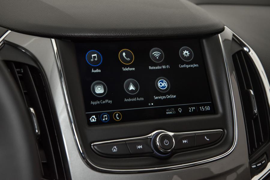 Детали интерьера Chevrolet Cruze LT 2019 года  (LA) (фото 7 из 9)